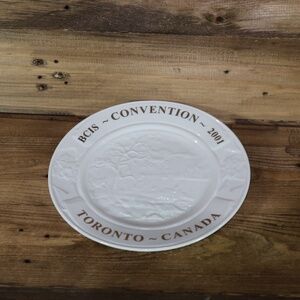 2001 Belleek BCIS Convention Plate Toronto Canada